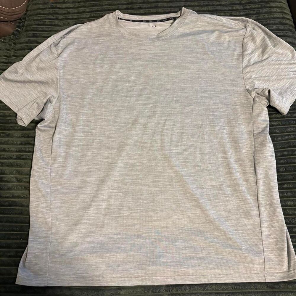 Gapfit Men's Grey and Blue T-shirt